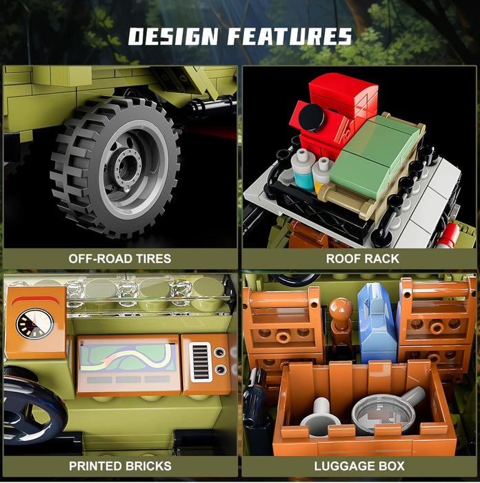 Jungle Off-Road Vehicle by Lumibricks