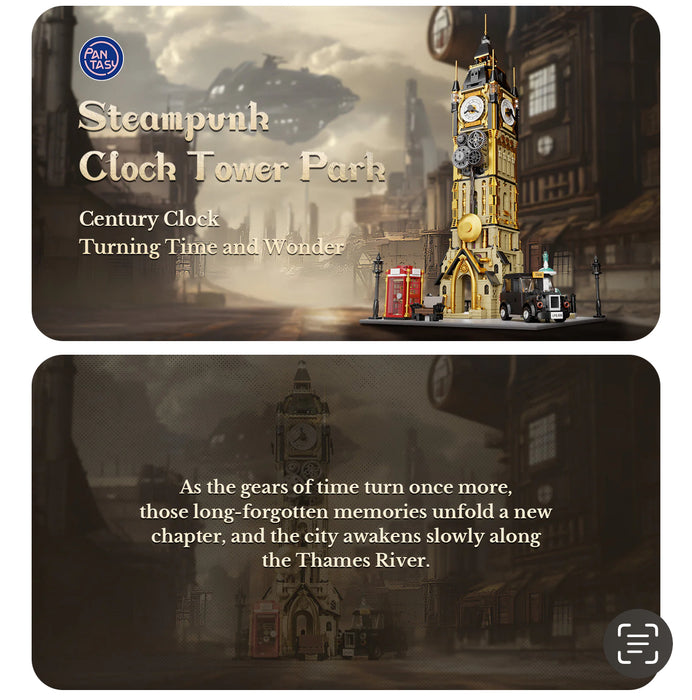 Steampunk Clock Tower by Pantasy