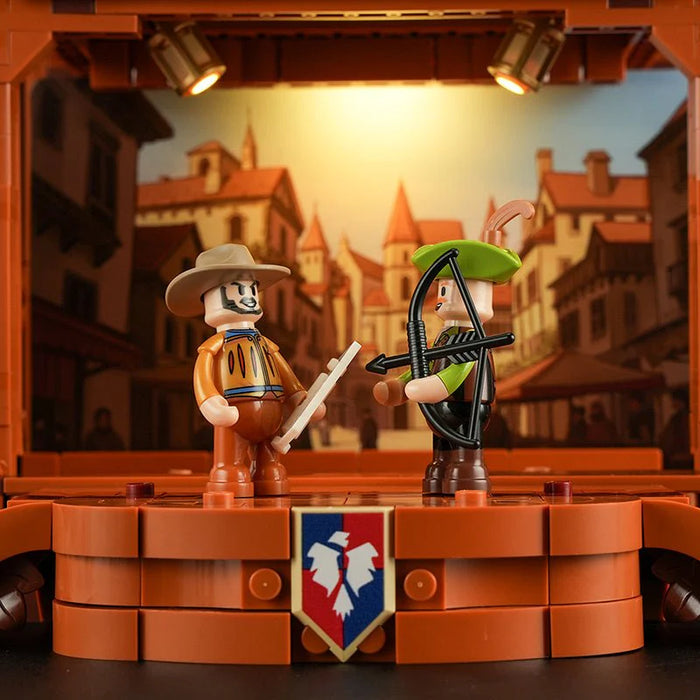 Medieval Troupe Carriage By Lumibricks