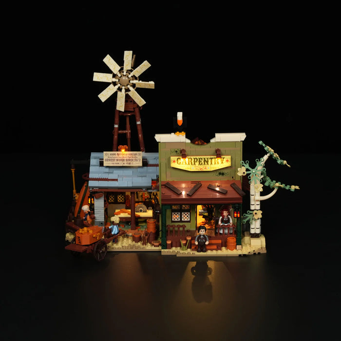Western Carpentry Workshop by LumiBricks