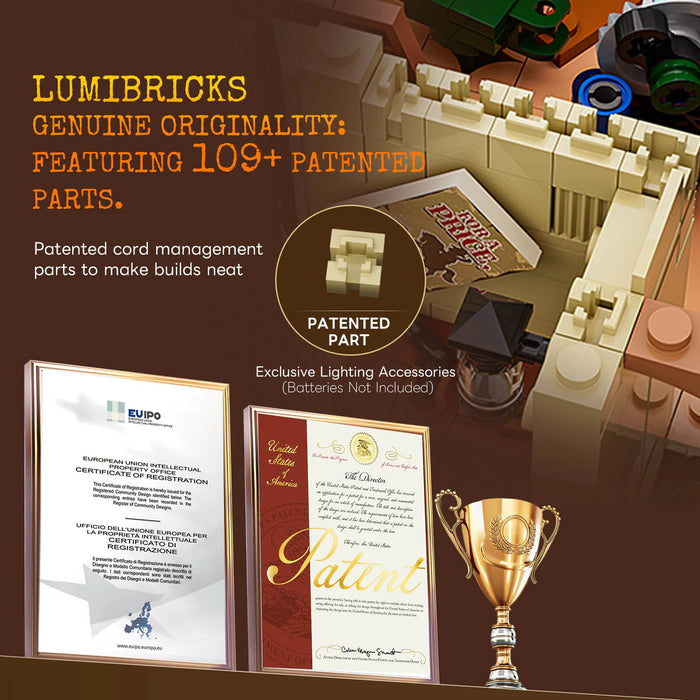 Western Carpentry Workshop by LumiBricks