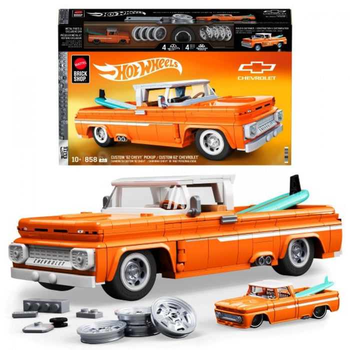 Elite Series Custom 62 Chevy Pickup - Hot Wheels by Brick Shop