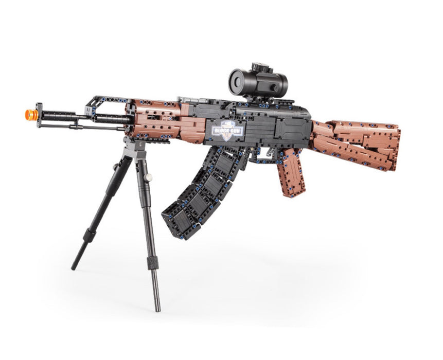 AK-47 Assault Rifle Brick Model Gun by CaDA