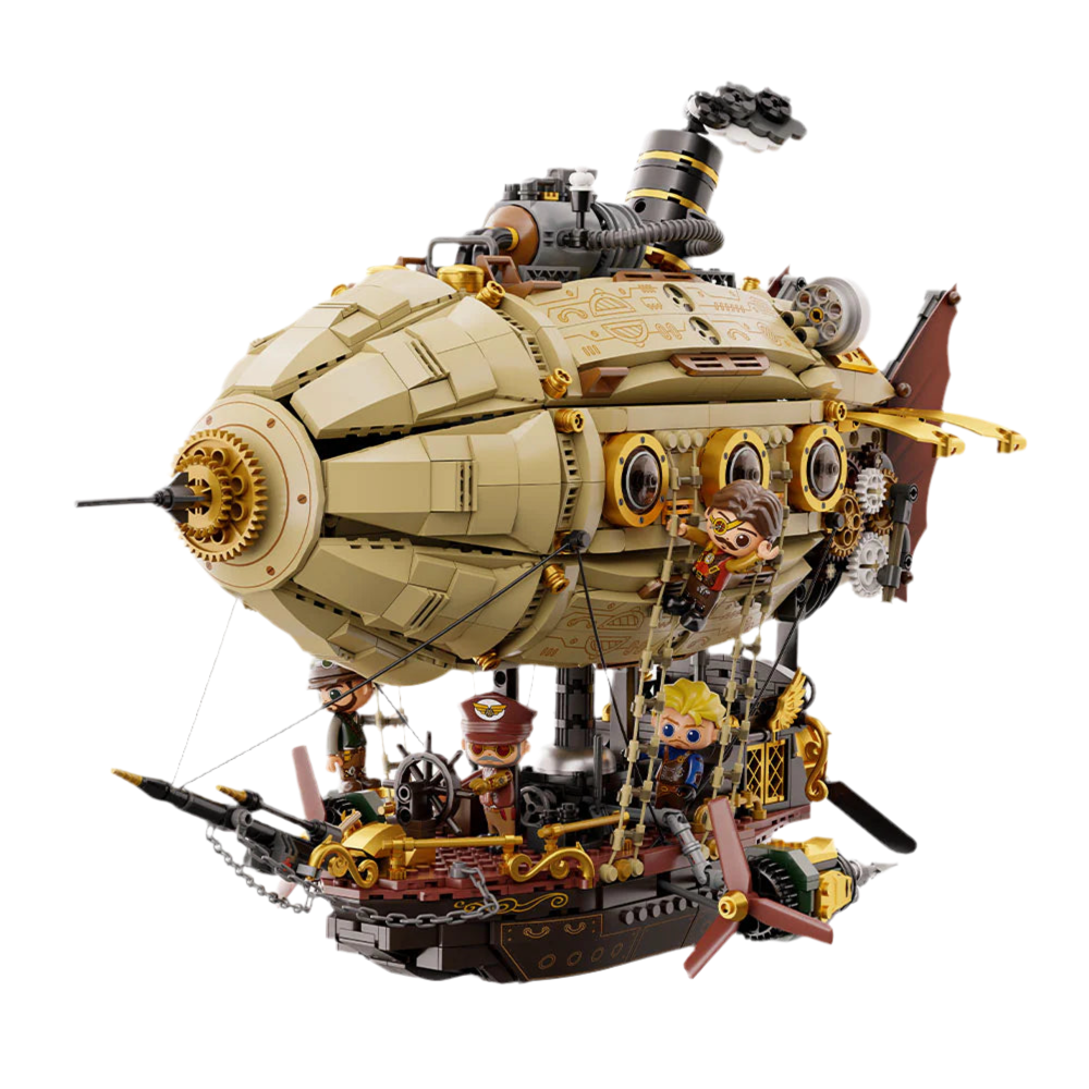Steampunk Airship Set by Pantasy– bricknique : The UK's Best
