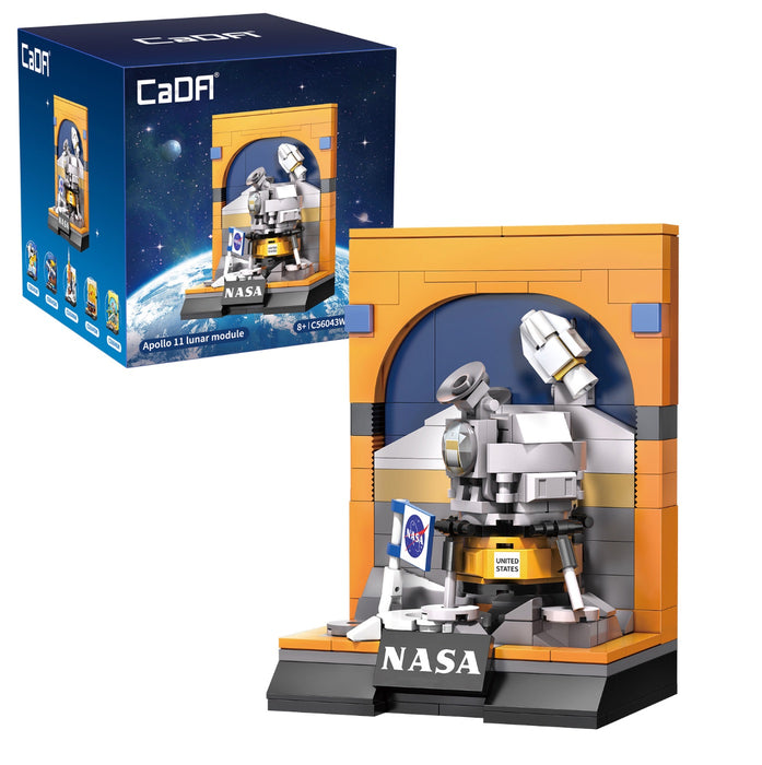 Apollo 11 Lunar Module Diorama by CaDA