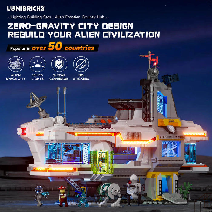 Alien Frontier: Bounty Hub by Lumibricks