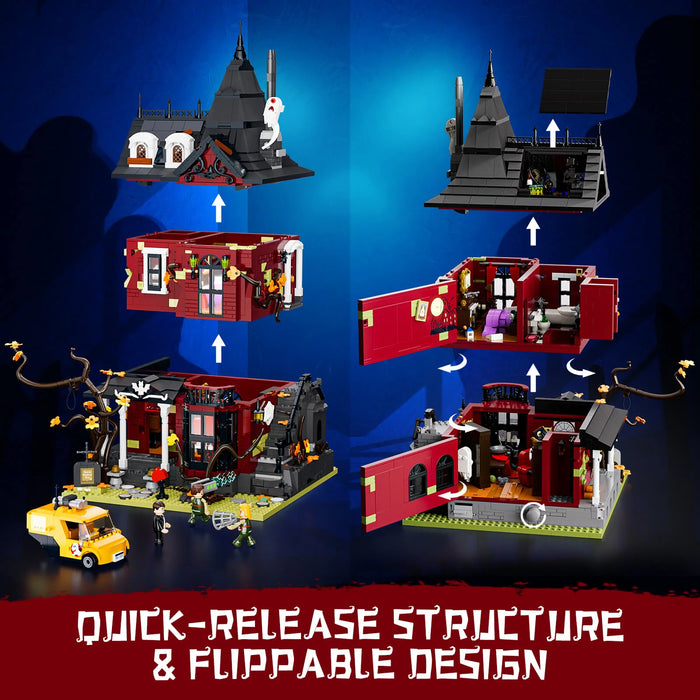 Midnight Haunted Mansion by Lumibricks