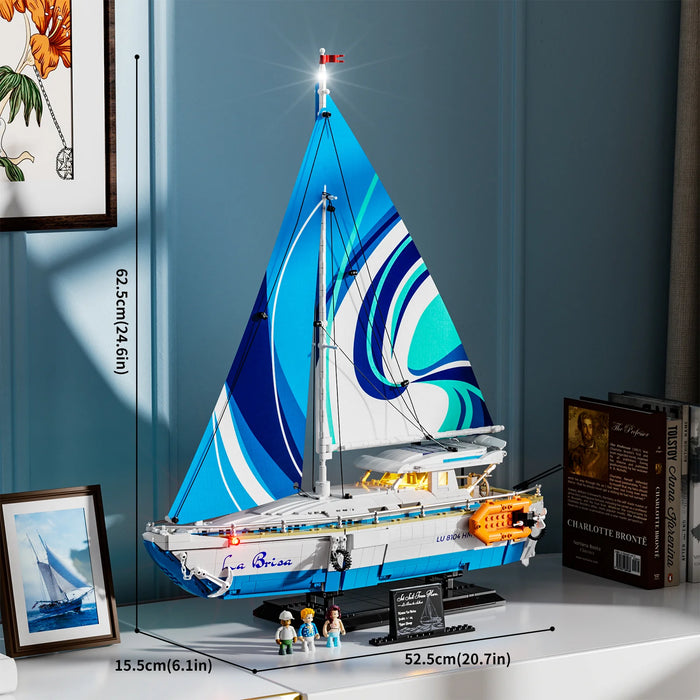 The Sailboat : La Brisa by Lumibricks