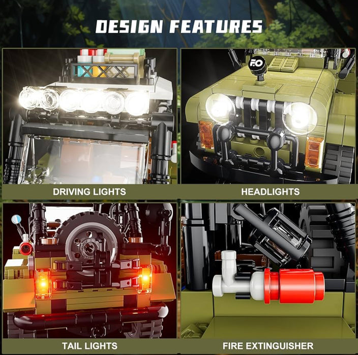 Jungle Off-Road Vehicle by Lumibricks