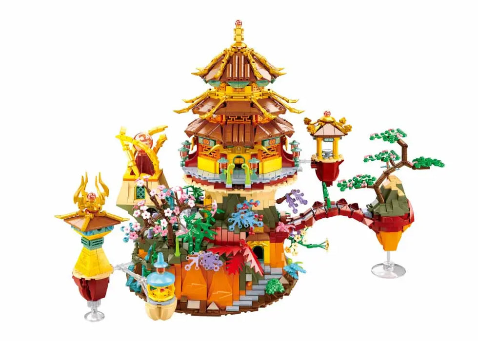 The Five Immortals Temple by Sluban