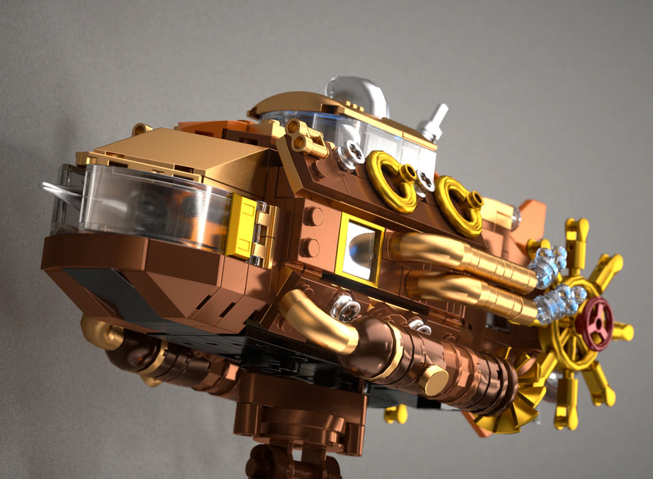 Steamship of the Abyss By Iambrick