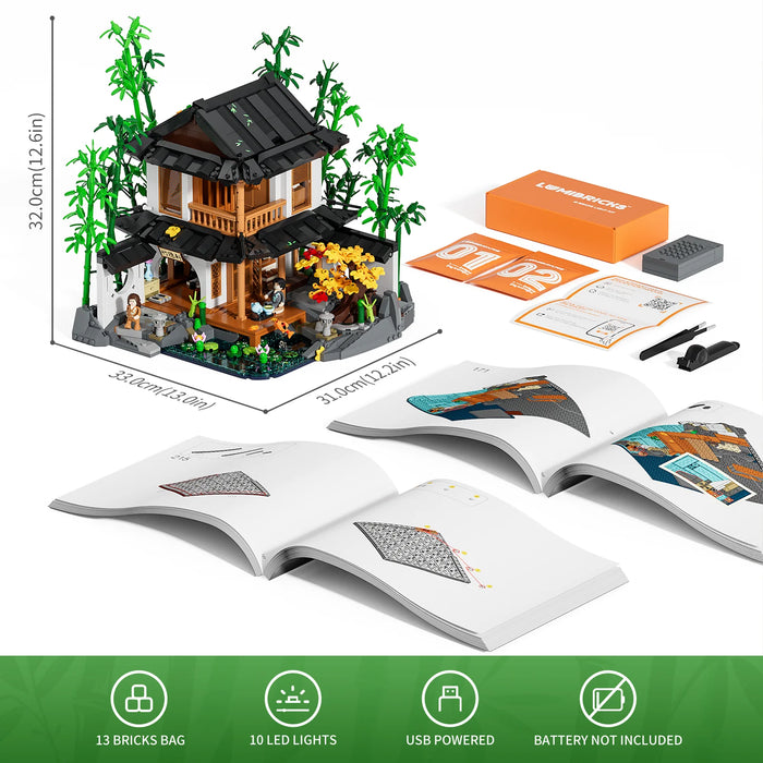 Bamboo House By Lumibricks