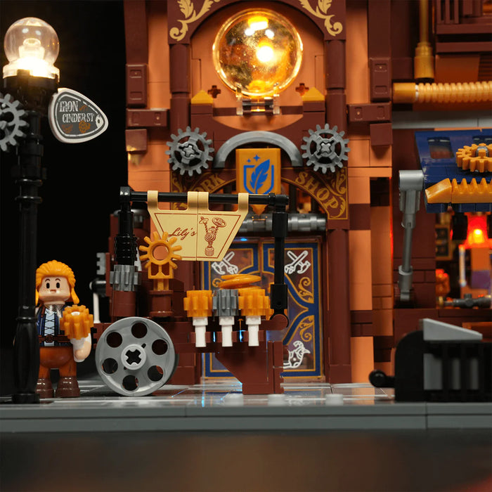 Steampunk Mechanical Workshop by LumiBricks