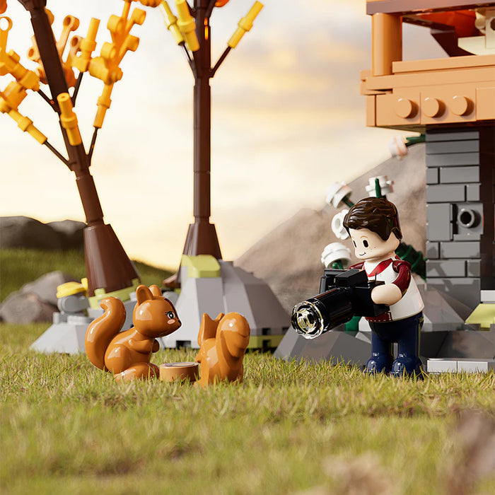 Mountain Cabin by Lumibricks