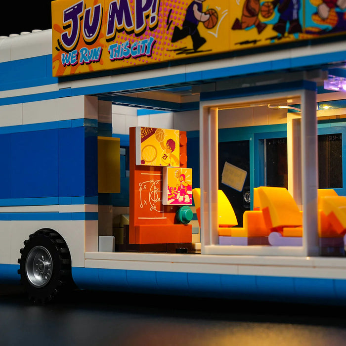 Streetball Tour Bus by Lumibricks