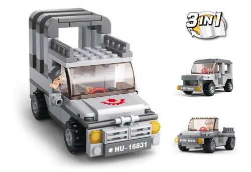 Air Sea Land Forces 9 in 1 Set by Sluban
