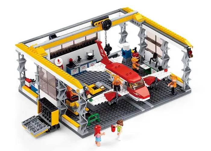 Aircraft Hanger by Sluban