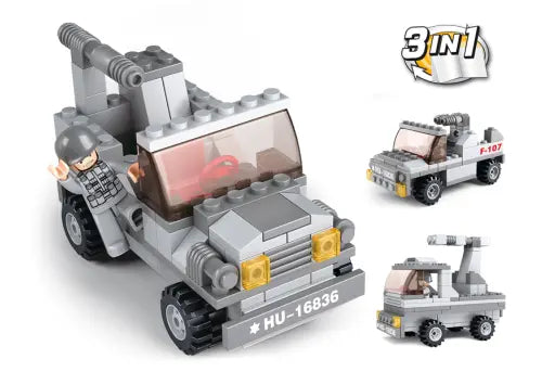 Air Sea Land Forces 9 in 1 Set by Sluban