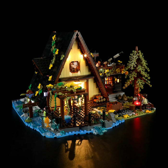 A-Frame Cabin by Lumibricks