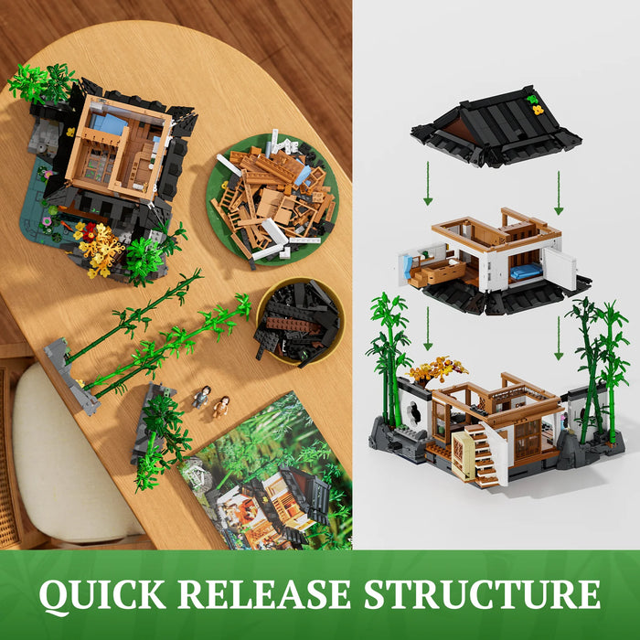 Bamboo House By Lumibricks