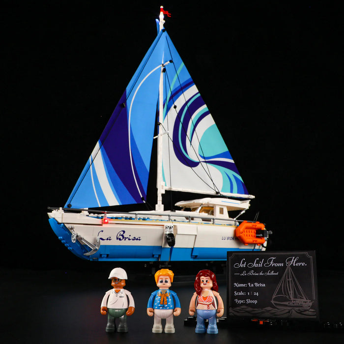 The Sailboat : La Brisa by Lumibricks