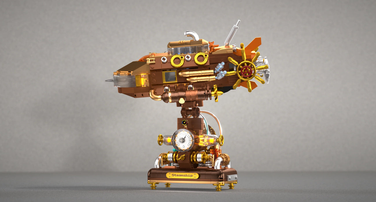 Steamship of the Abyss By Iambrick