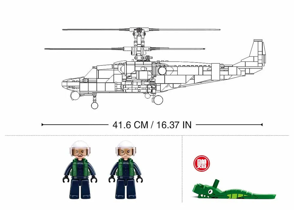 KA-52S Gunship 1:35 Scale by Sluban