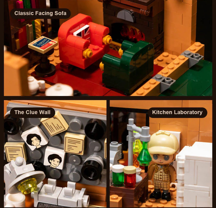 Sherlock Holmes Baker Street 221B Apartment by Pantasy