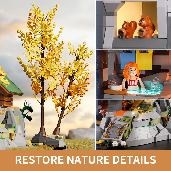 Mountain Cabin by Lumibricks