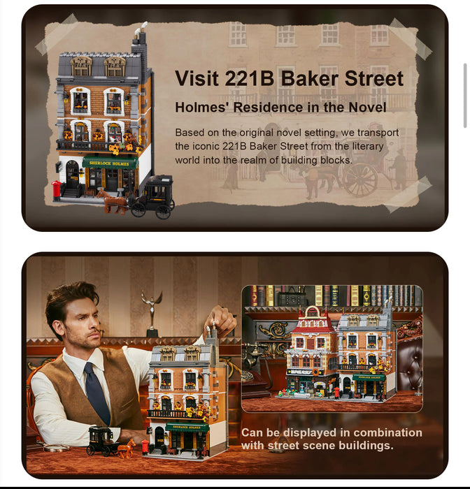 Sherlock Holmes Baker Street 221B Apartment by Pantasy