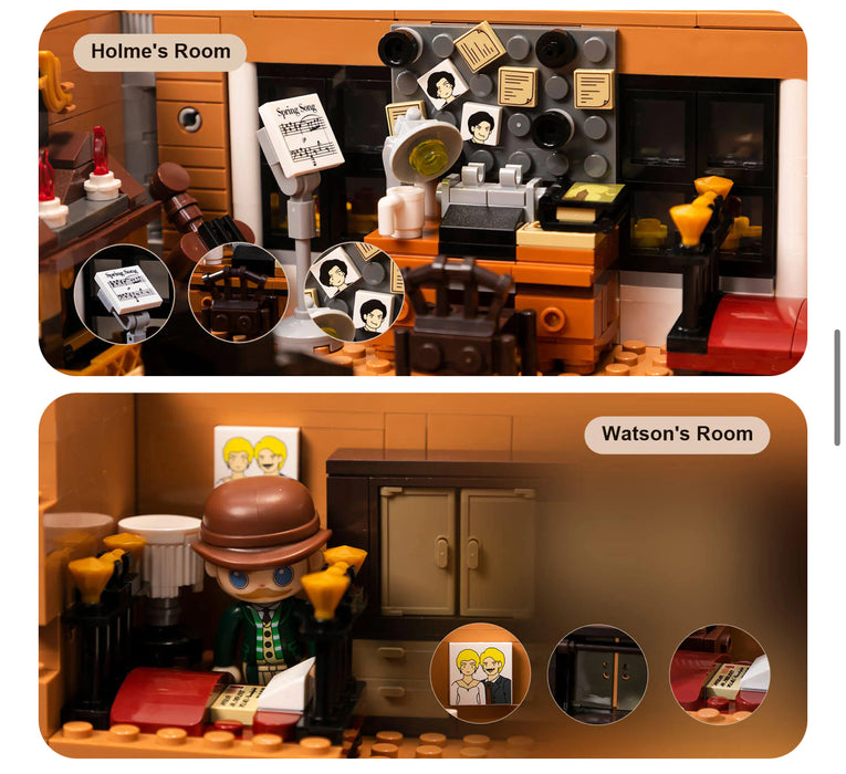 Sherlock Holmes Baker Street 221B Apartment by Pantasy