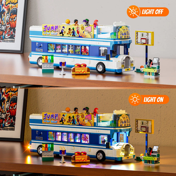 Streetball Tour Bus by Lumibricks