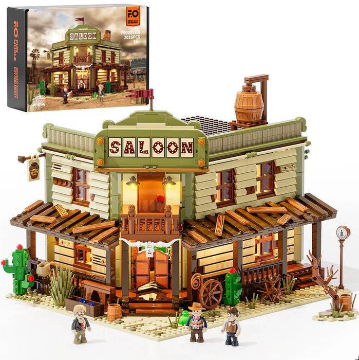 Old West Saloon By LumiBricks UK