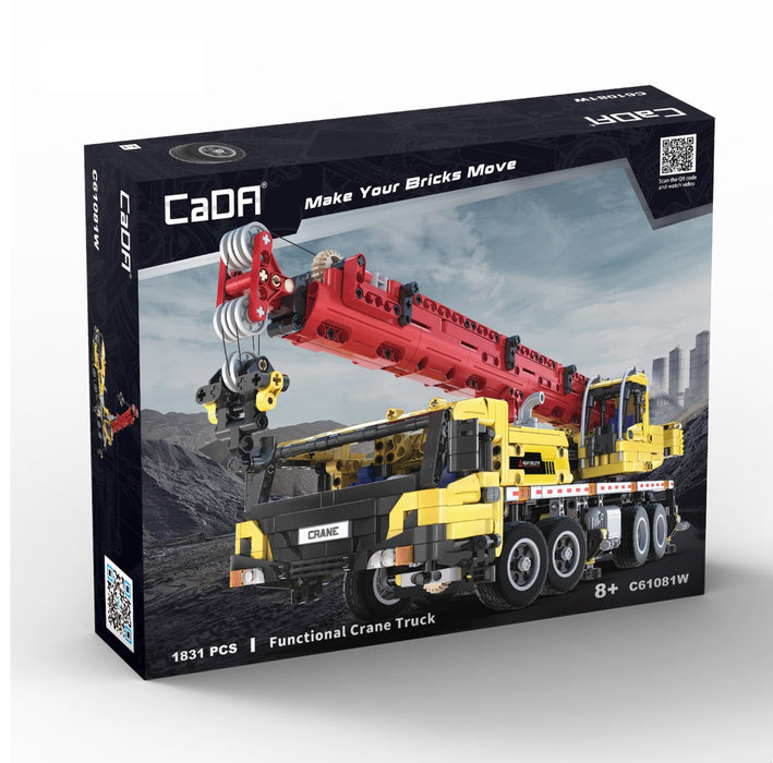 Functional Mobile Crane Truck By CaDA