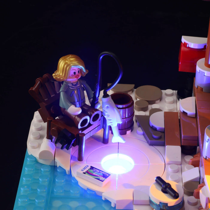 Aurora Cabin By Lumibricks