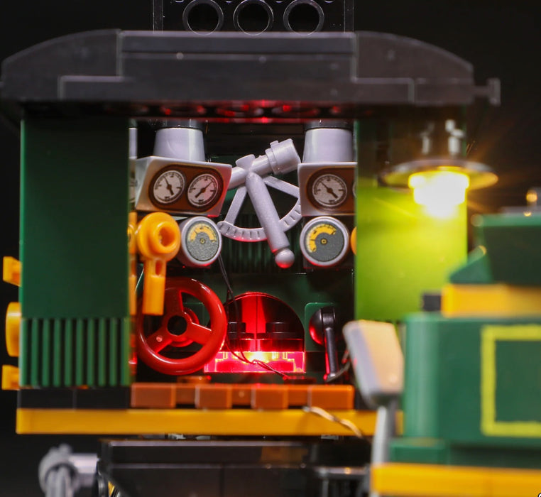 Western Freight Train by Lumibricks UK