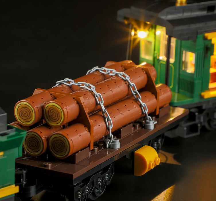 Western Freight Train by Lumibricks UK
