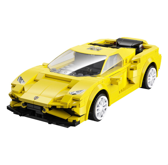 Yellow Evo Sports Car by CaDA