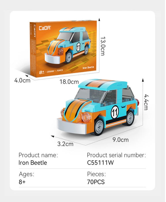Mini lron Beetle Car by CaDA