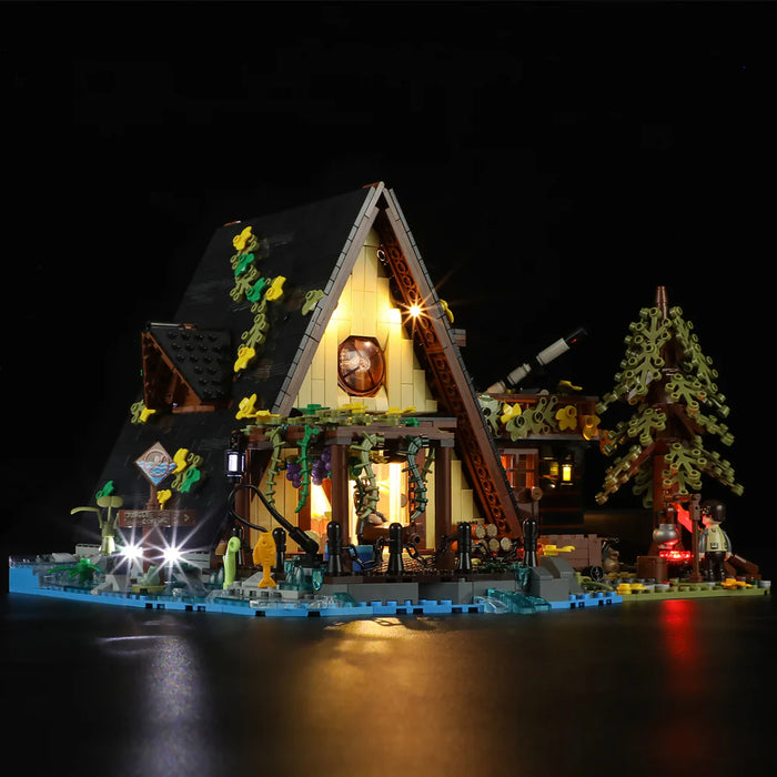 A-Frame Cabin by Lumibricks