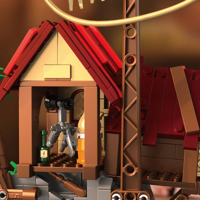 Cliffside Broken Mast Cabin by Iambrick