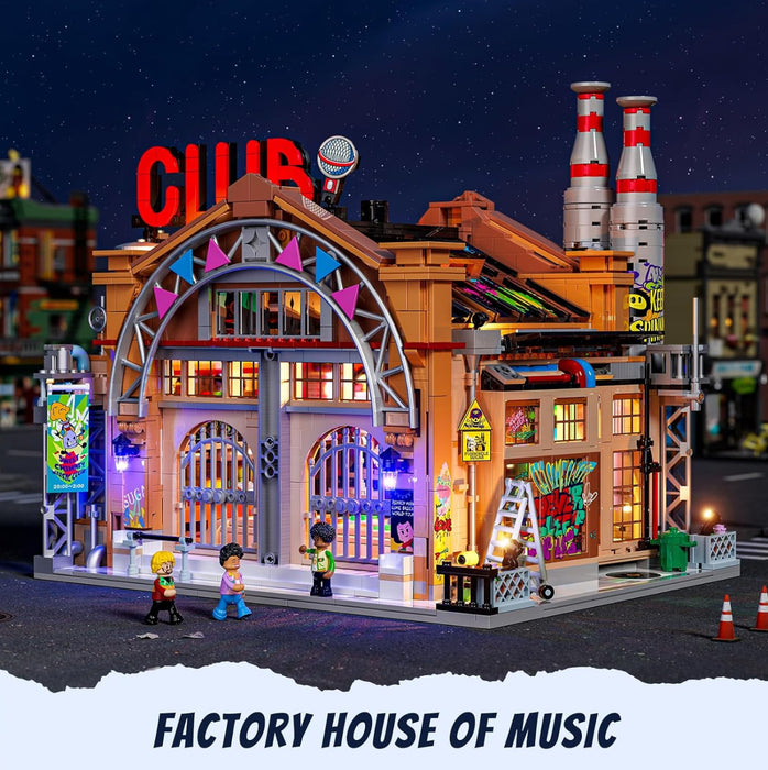 House of Music Factory Club by LumiBricks UK