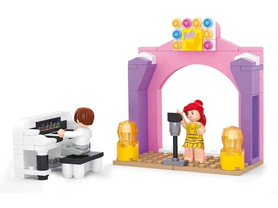 Unleash your creativity with the Piano and Singer by Sluban! Build a charming scene where music comes alive, sparking imagination and joy with every brick. Ready to inspire your inner artist and storyteller—will you bring the melody to life?