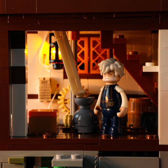 Medieval Water Mill by Lumibricks