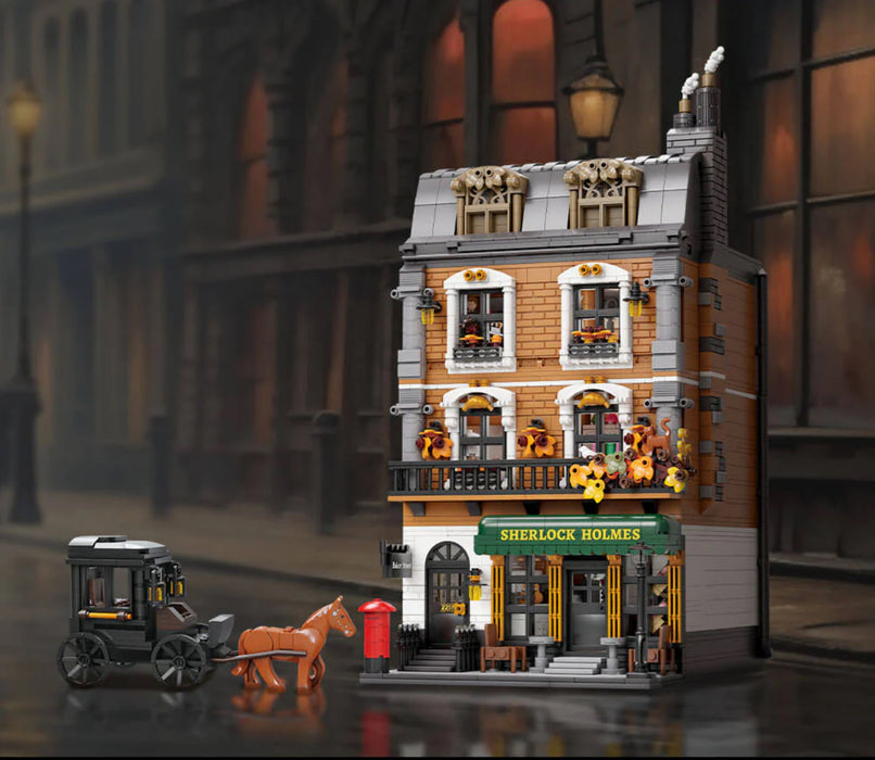 Sherlock Holmes Baker Street 221B Apartment by Pantasy
