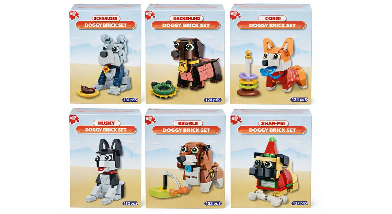 Doggy Building Brick Set