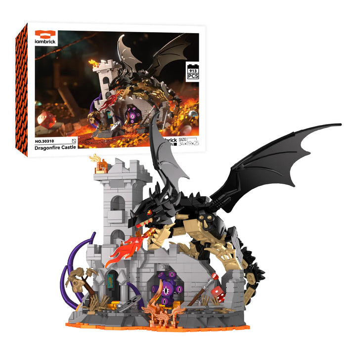 Dragonfire Castle (With Dice Roll Mechanism) by Iambrick