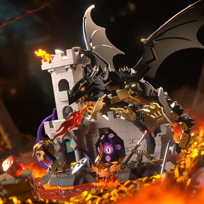 Dragonfire Castle (With Dice Roll Mechanism) by Iambrick