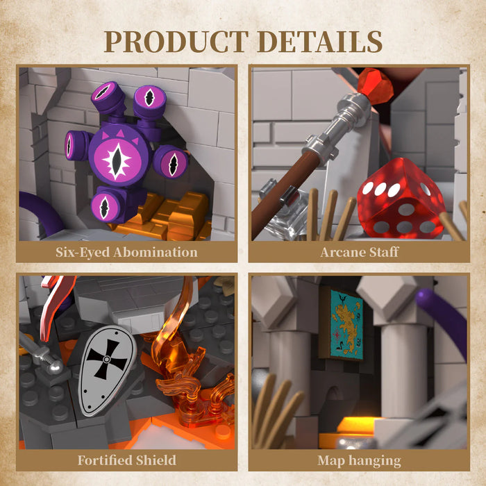 Dragonfire Castle (With Dice Roll Mechanism) by Iambrick