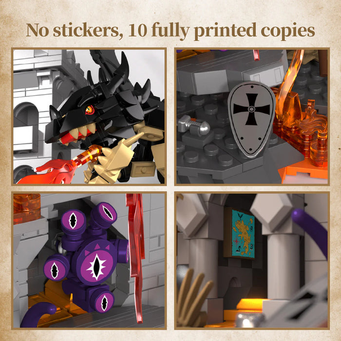 Dragonfire Castle (With Dice Roll Mechanism) by Iambrick